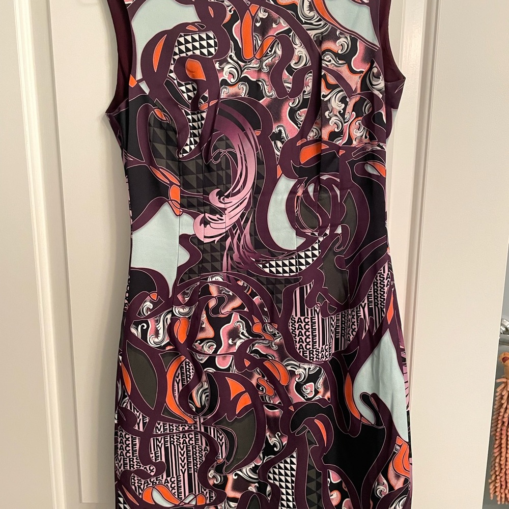 VERSACE Dress.  Beautiful colors. Size 6